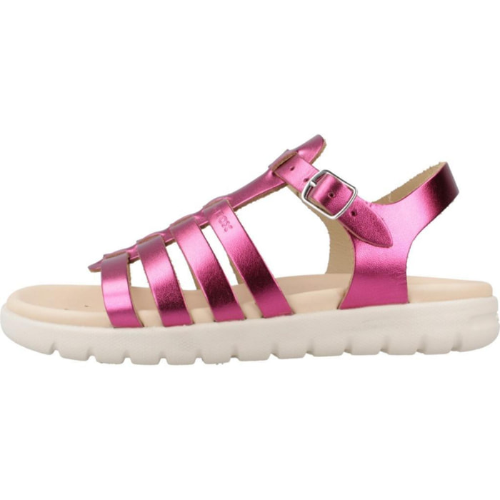 Sandalias Niña de la marca GEOX  modelo J S. SOLEIMA G.B - METAL.LEA ROSA