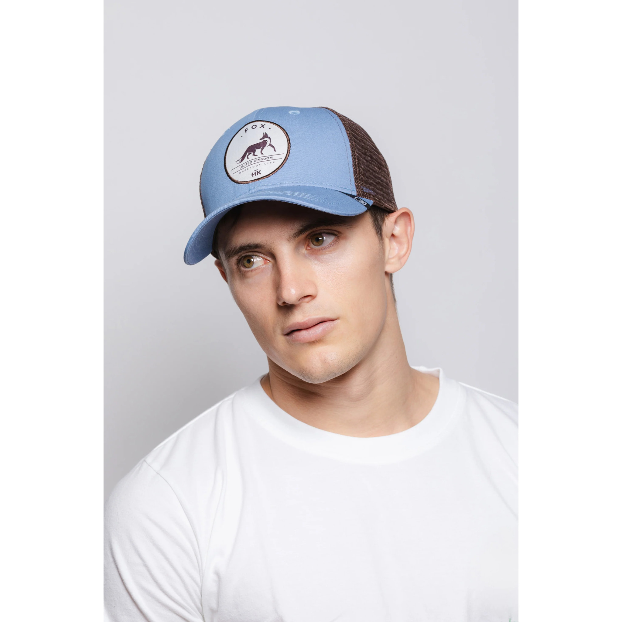 Gorras Hanukeii Fox Truck Blue / Brown