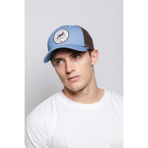 Gorras Hanukeii Fox Truck Blue / Brown