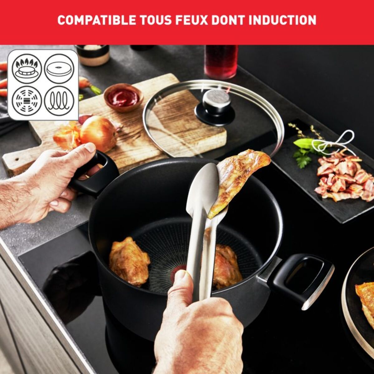 Faitout TEFAL Unlimited Premium diam24cm