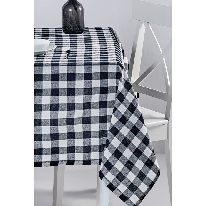 Nappe-Carreaux noir