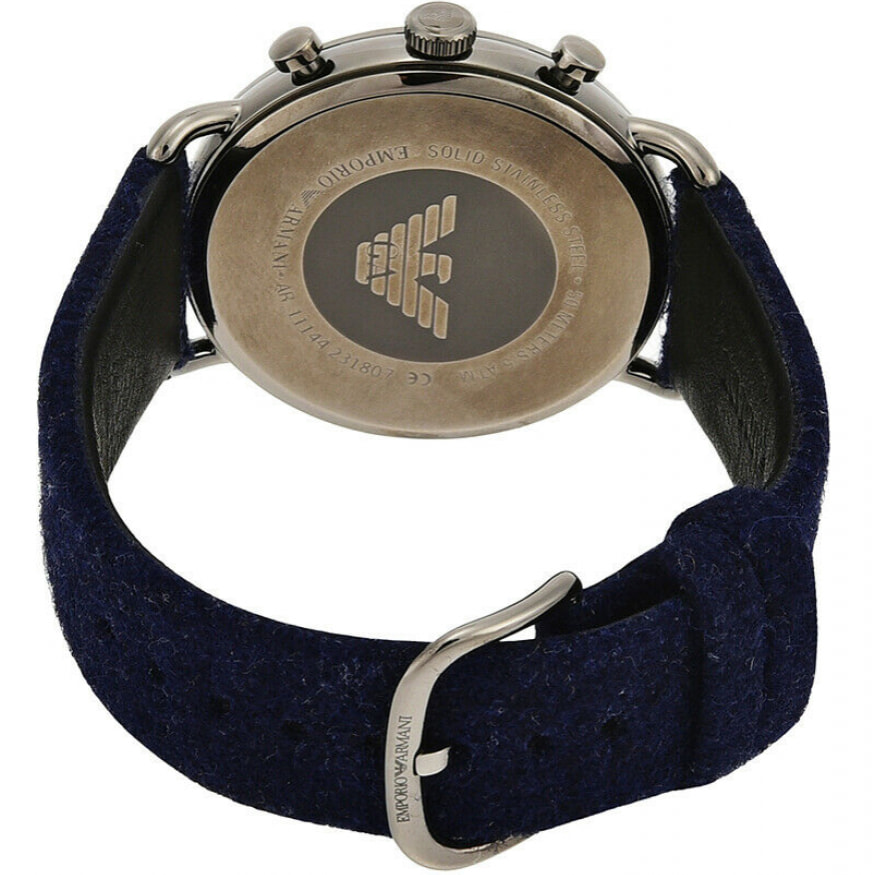 Reloj Armani AR11144 Hombre Analogico Cuarzo con Correa de Cuero