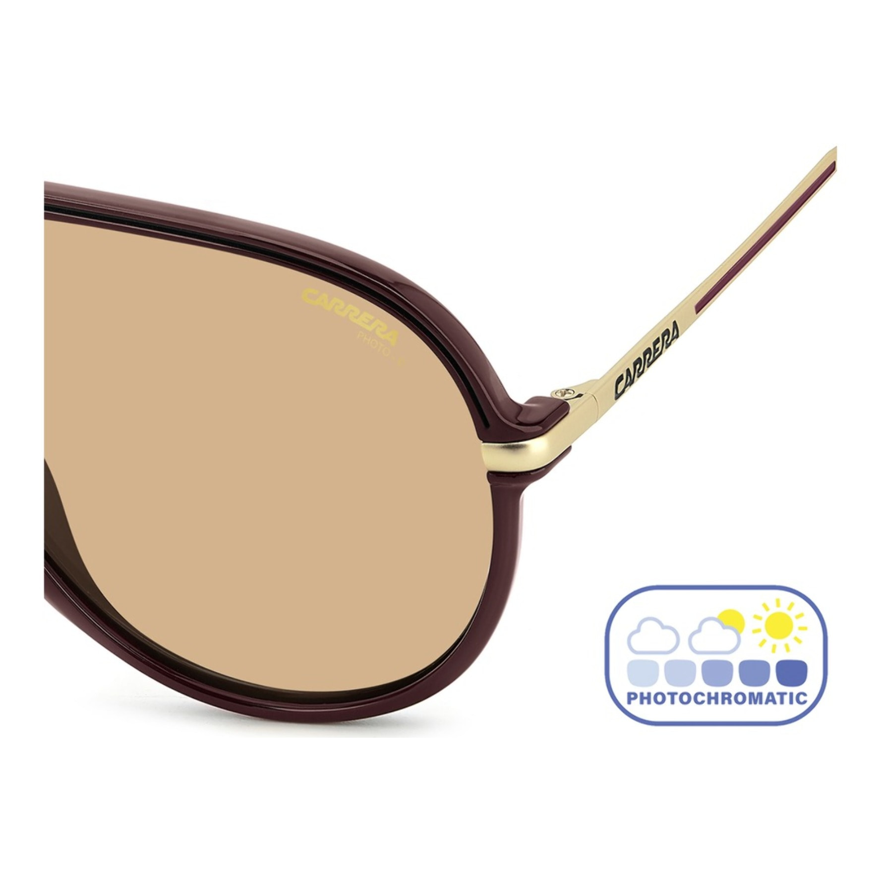 Gafas de Sol Carrera C SPORT 06/S LHF Fotocromáticas de Nylon Hombre 61 mm