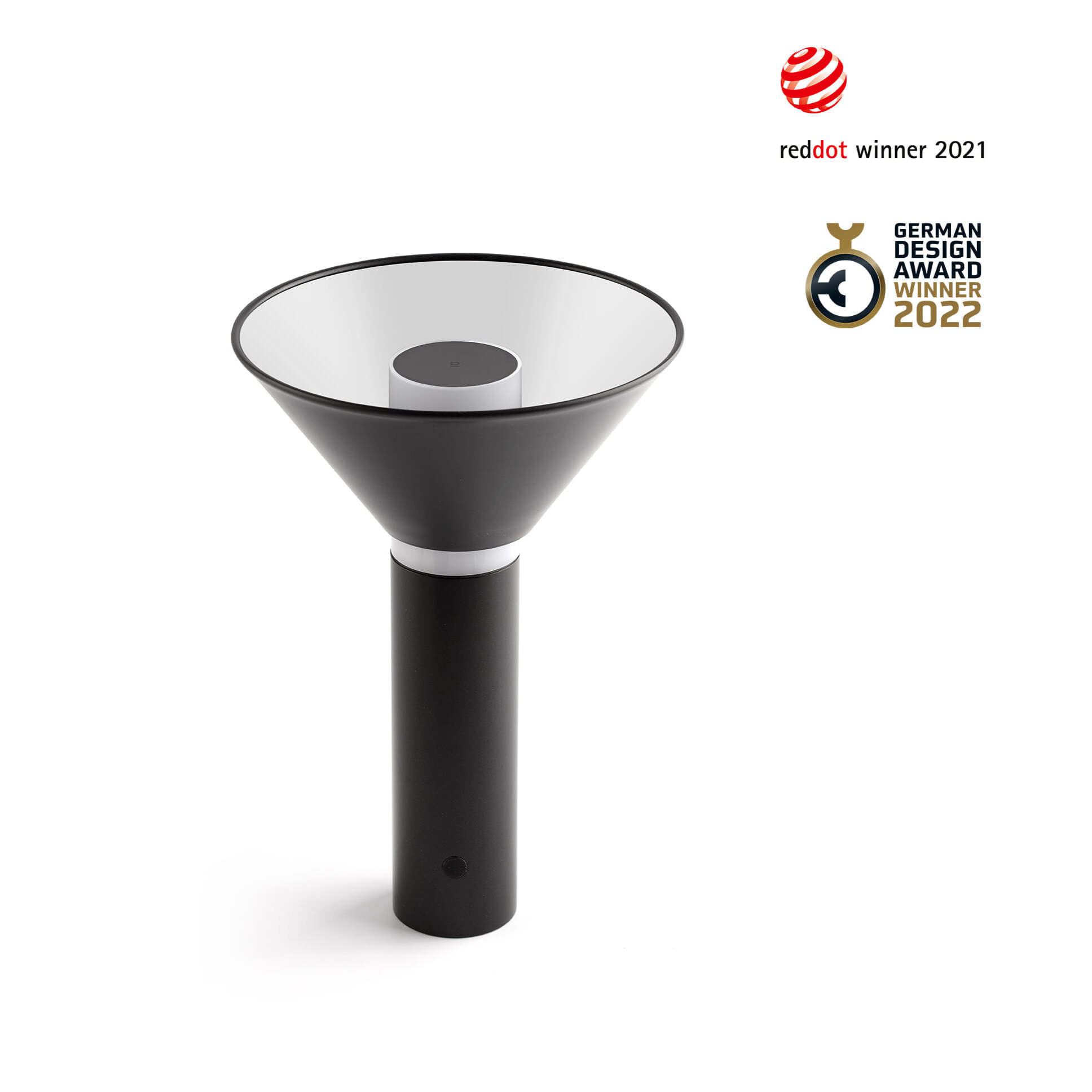 FUJI Lampada portatile nera