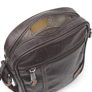 Bandolera Hombre Vegana Lois Warren Marron