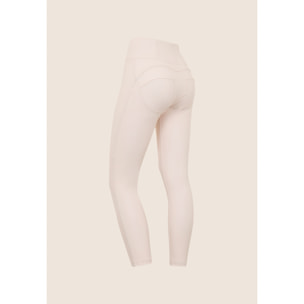 Pantaloni push up WR.UP® 7/8 superskinny vita alta similpelle