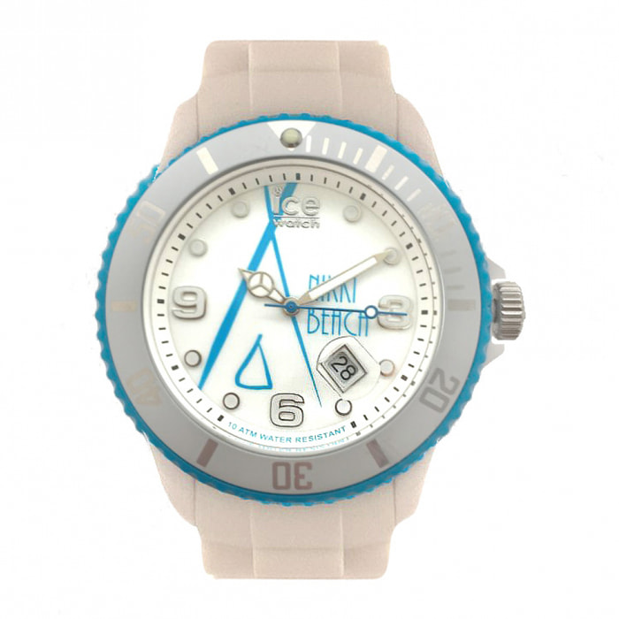 Reloj Ice SP.NB.WE.B.S.13 Hombre Analogico Cuarzo con Correa de Caucho