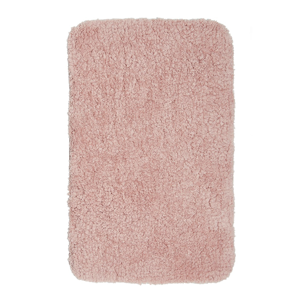 Tapis de bain tufté uni ESSENTIAL rose