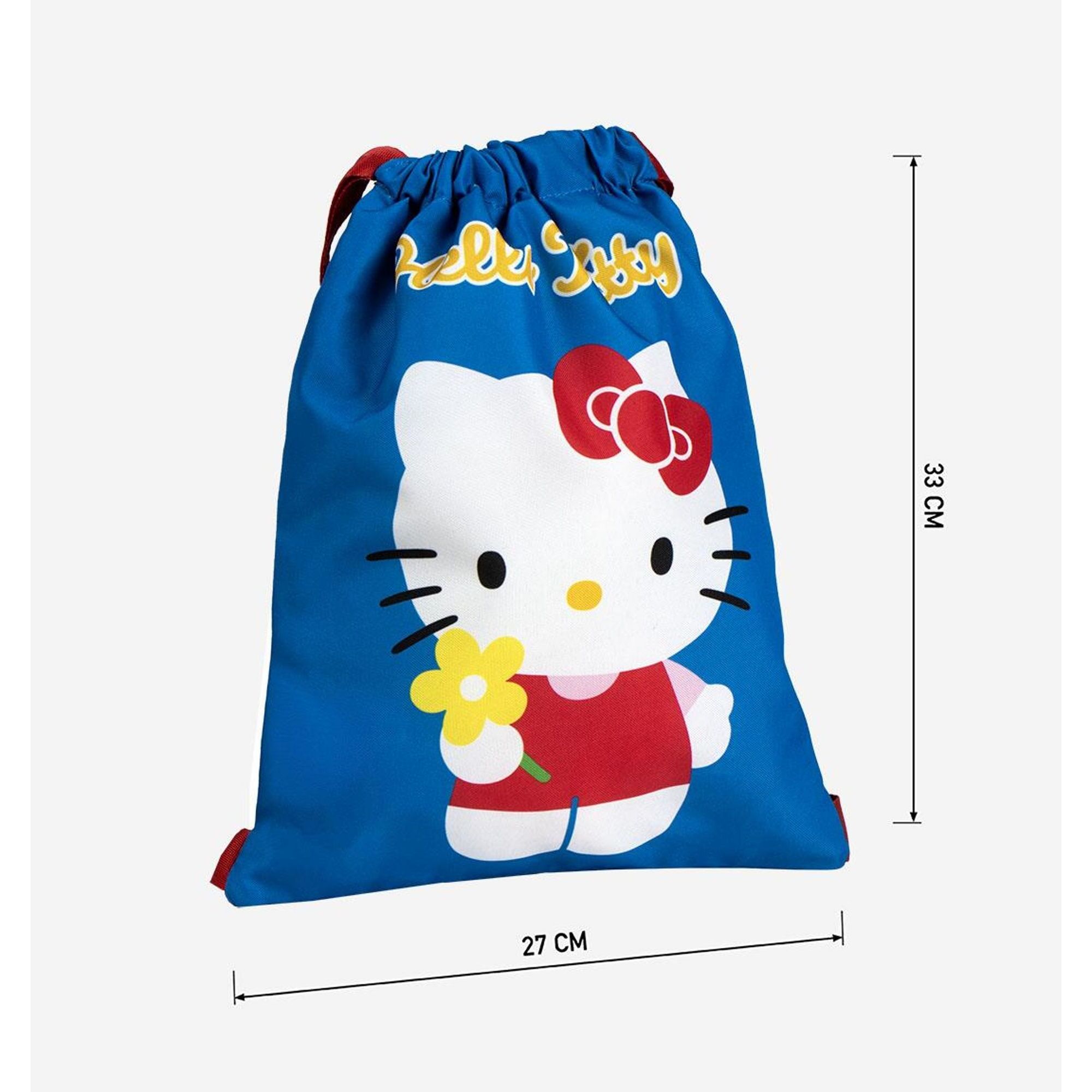 Saquito Escolar Hello Kitty