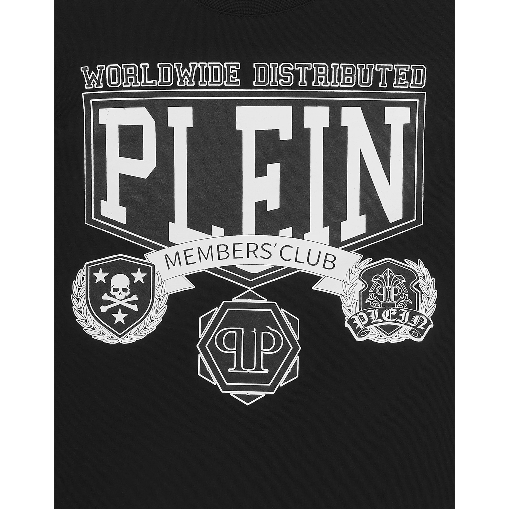 PHILIPP PLEIN T-Shirt Round Neck Ss COLLEGE