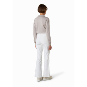 PANTALONE BIANCO CONBIPEL