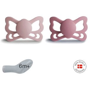 Frigg Pack 2 Chupetes Anat. Silicona Butterfly