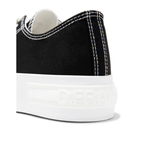 Zapatillas Mujer Casual One Way Low Classic Negro D.Franklin