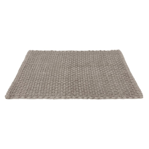 Tappeto Bagno Doccia Antiscivolo Super Assorbente Modello Osaka Tortora