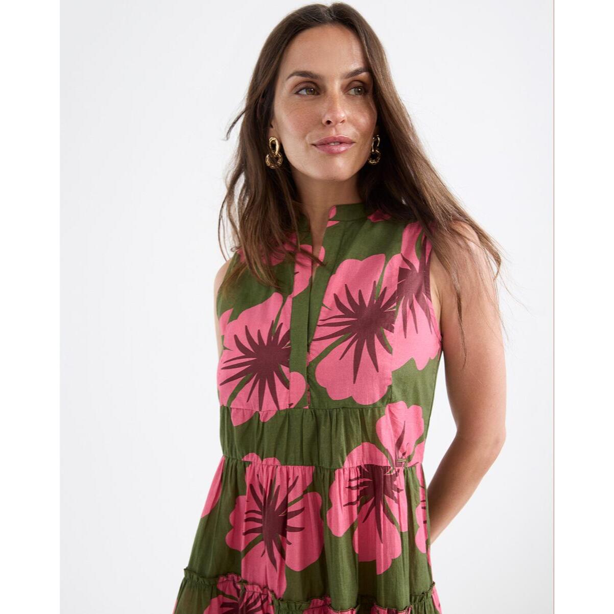 Abito corto floreale Aloha