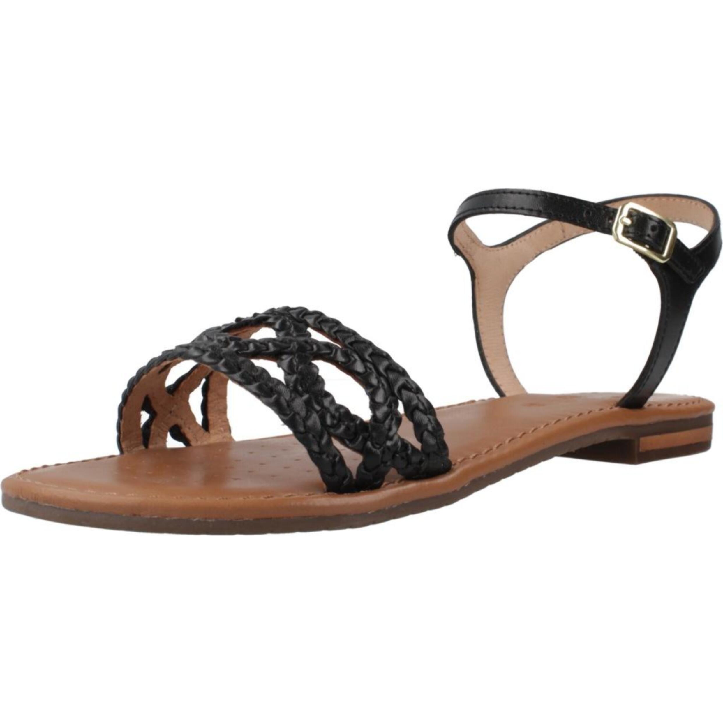 Sandalias Mujer de la marca GEOX  modelo D SOZY S A - GOAT LEA NEGRO