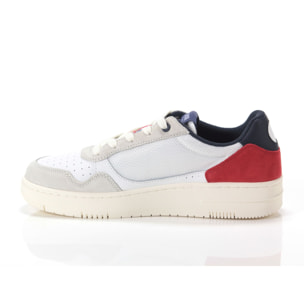 Sneakers Colmar Austin Master White Navy Red Bianco