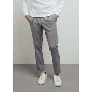 PANTALONE GRIGIO CHIARO CONBIPEL