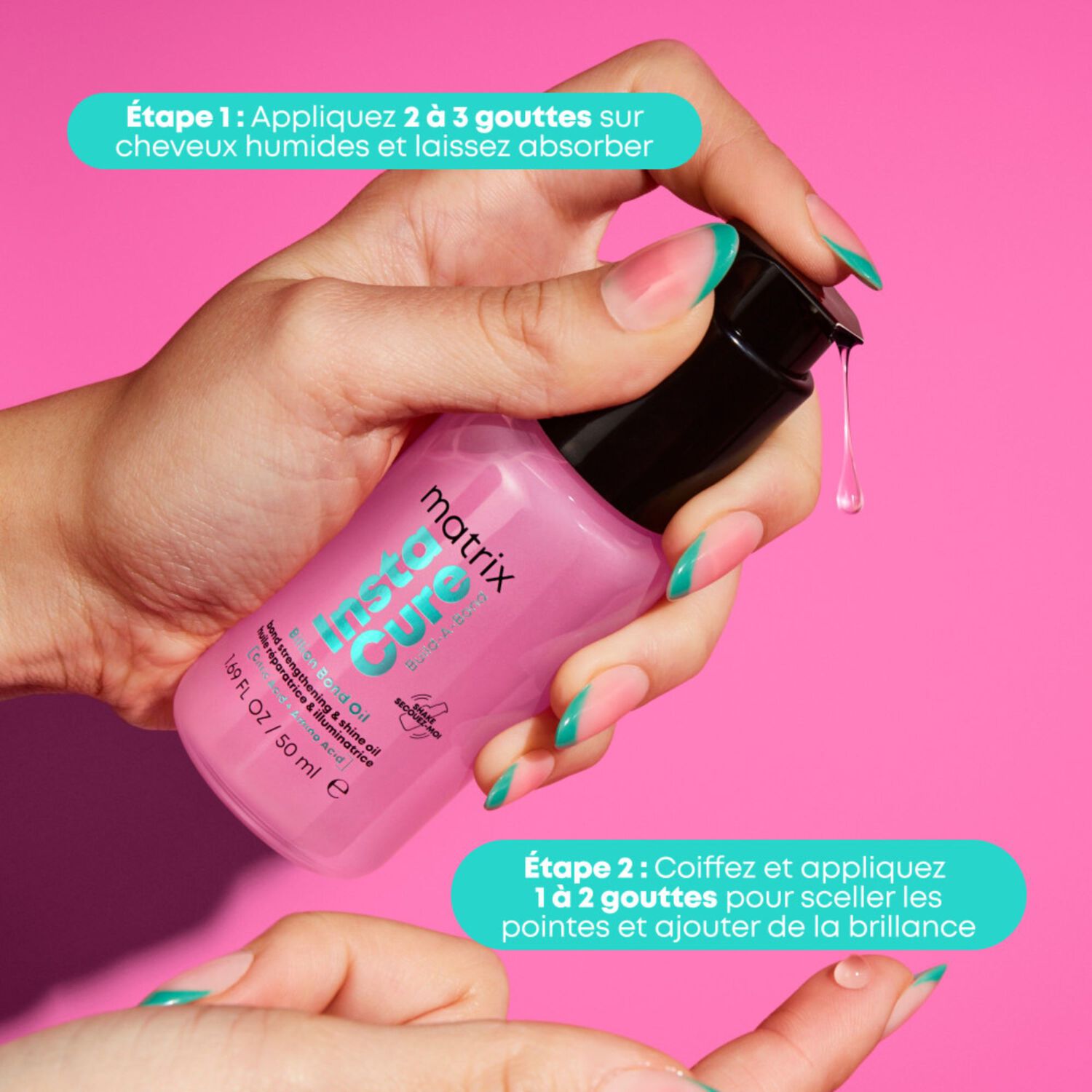 Instacure Build-A-Bond - Huile Réparatrice