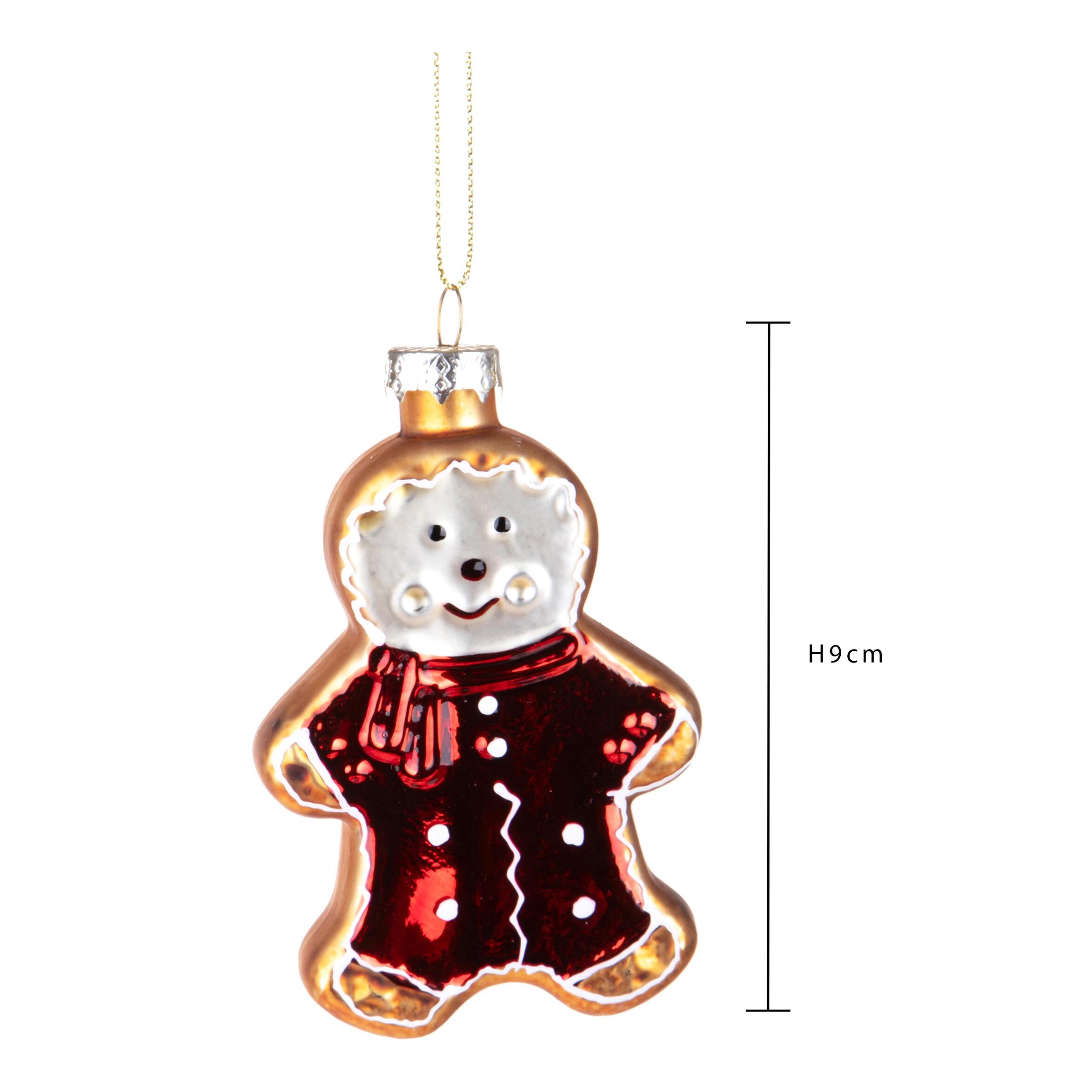 Ginger bread da appendere - Pezzi 12 - MARRONE - Bianchi Dino SpA