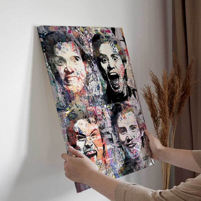 Tableau art tableau Jim carrey the mask Toile imprimée