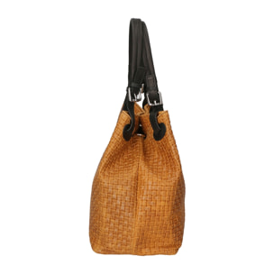 Borsa Shopper da donna - Modello Araminta - Vera Pelle - 32.0 x 29.0 x 17.0 cm
