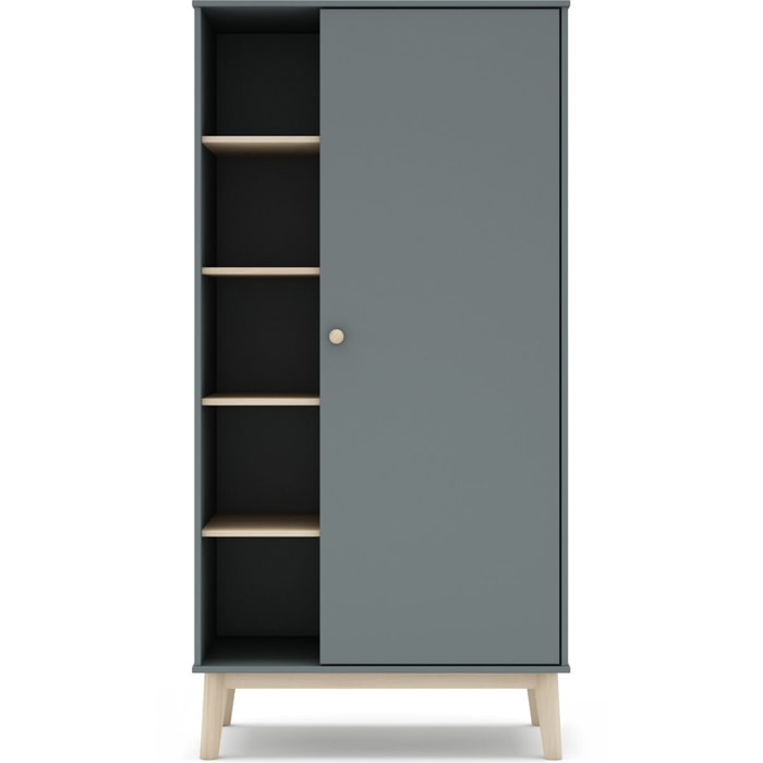 Armoire enfant 1 porte en bois - ELISE