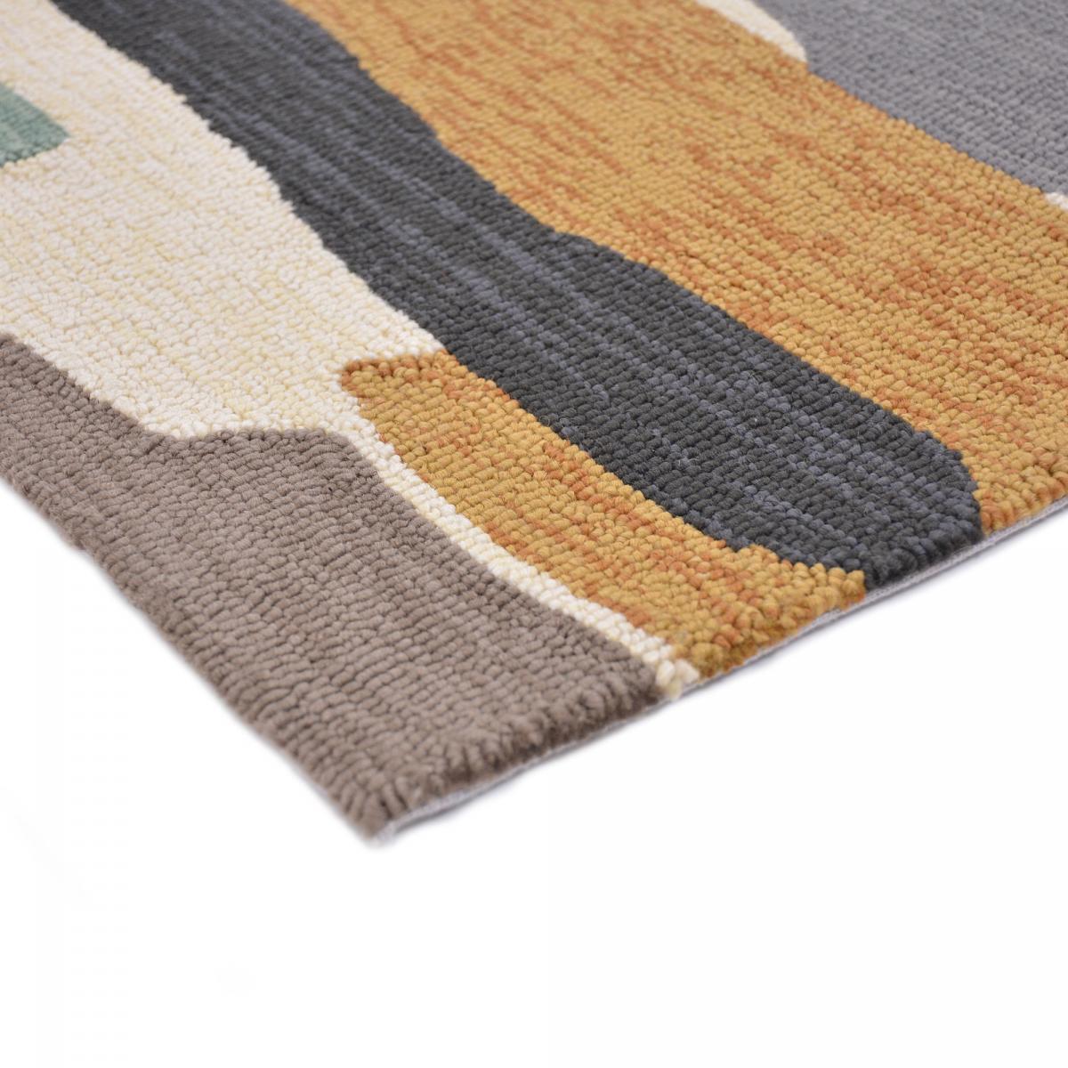 Tapis extérieur tissé kilim rectangle GENO
