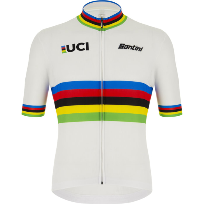 Uci World Champion - Maillot Eco - Blanc - Homme