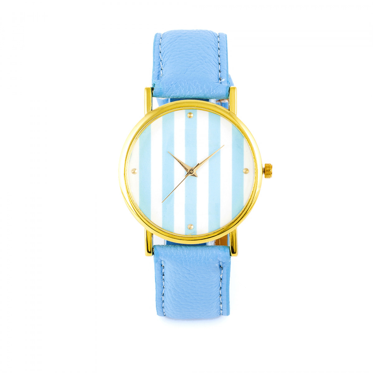 Reloj Venice Blue Cuero  italiano