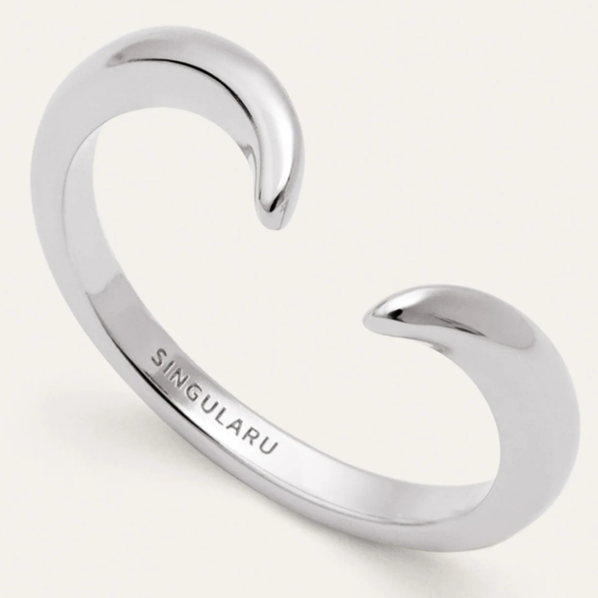 Anillo Peak Scarlett Plata