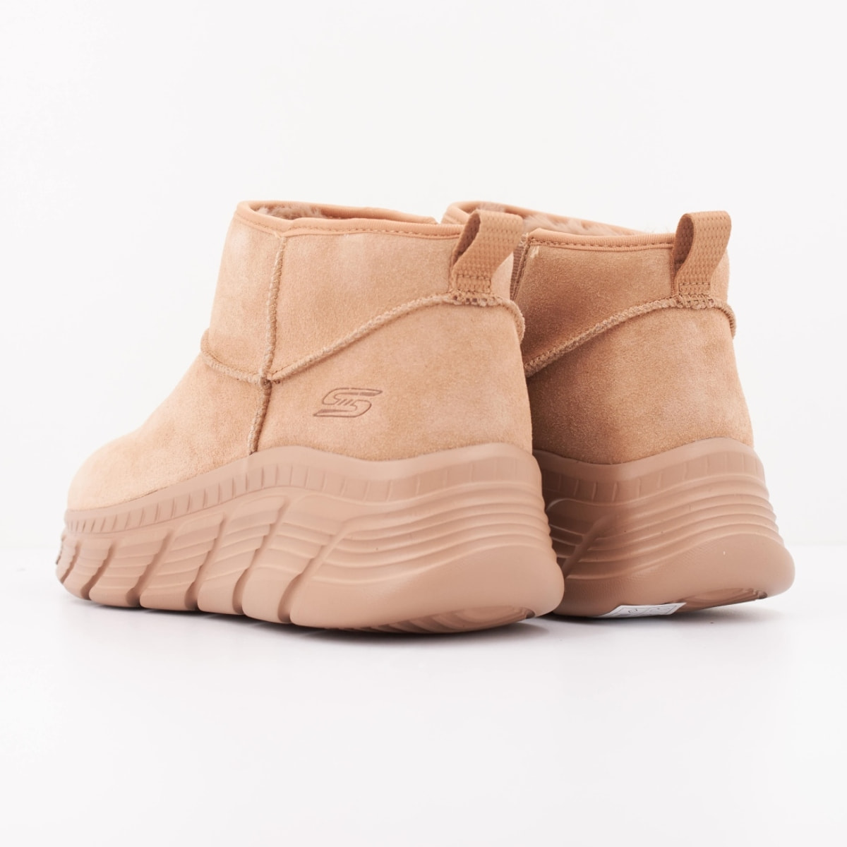 Botines Mujer 117390s Bobs B Flex Hi Frost Marron Claro