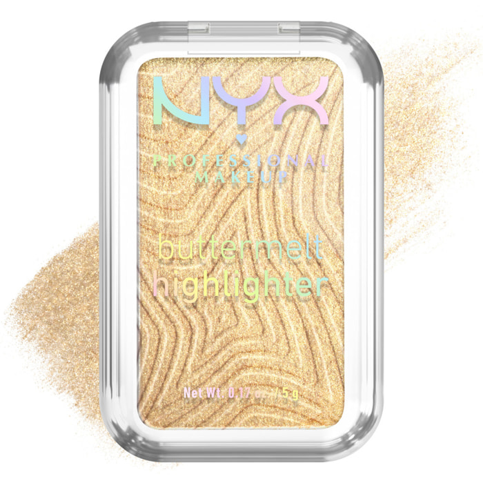 NYX Professional Makeup Buttermelt Highlighter BUTTA THAN GOLD