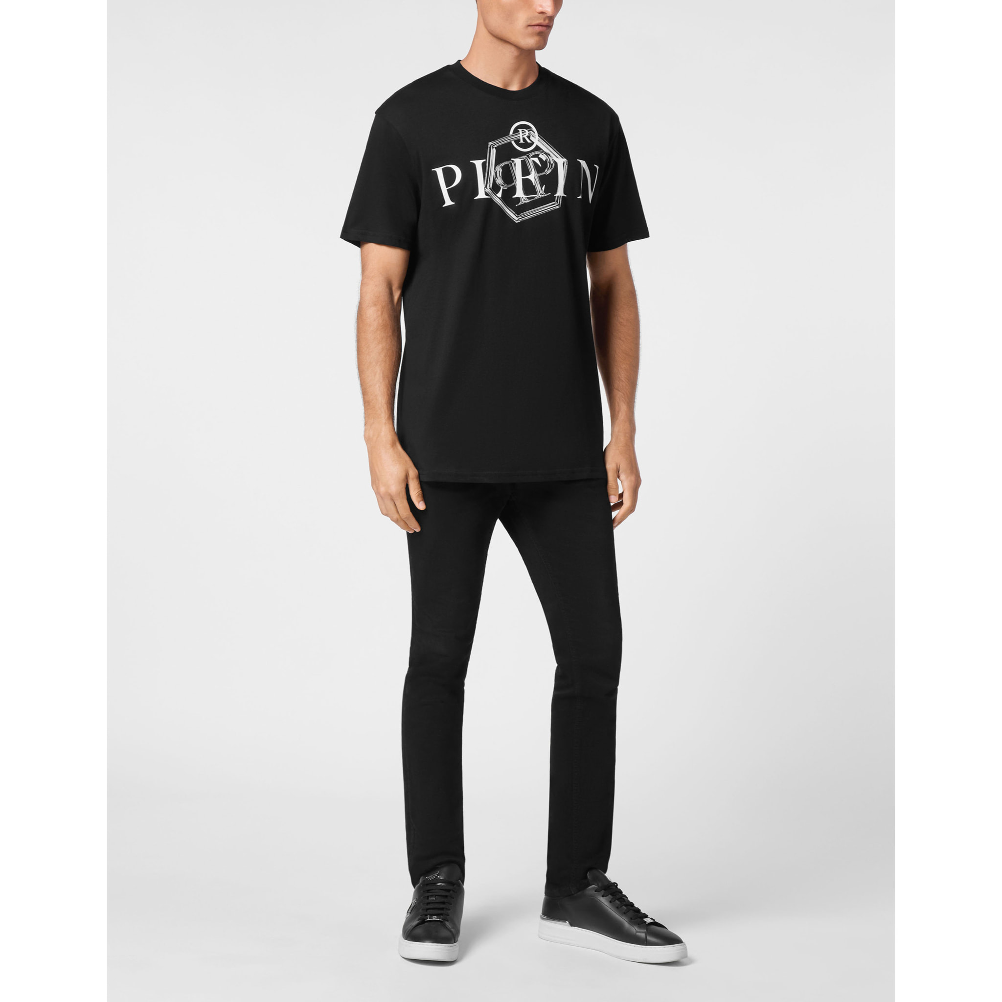 PHILIPP PLEIN Camiseta de cuello redondo y manga corta PHILIPP PLEIN TM