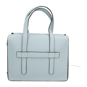 Borsa a mano da Donna Nara in Vera Pelle Made in Italy 20x25x8 cm