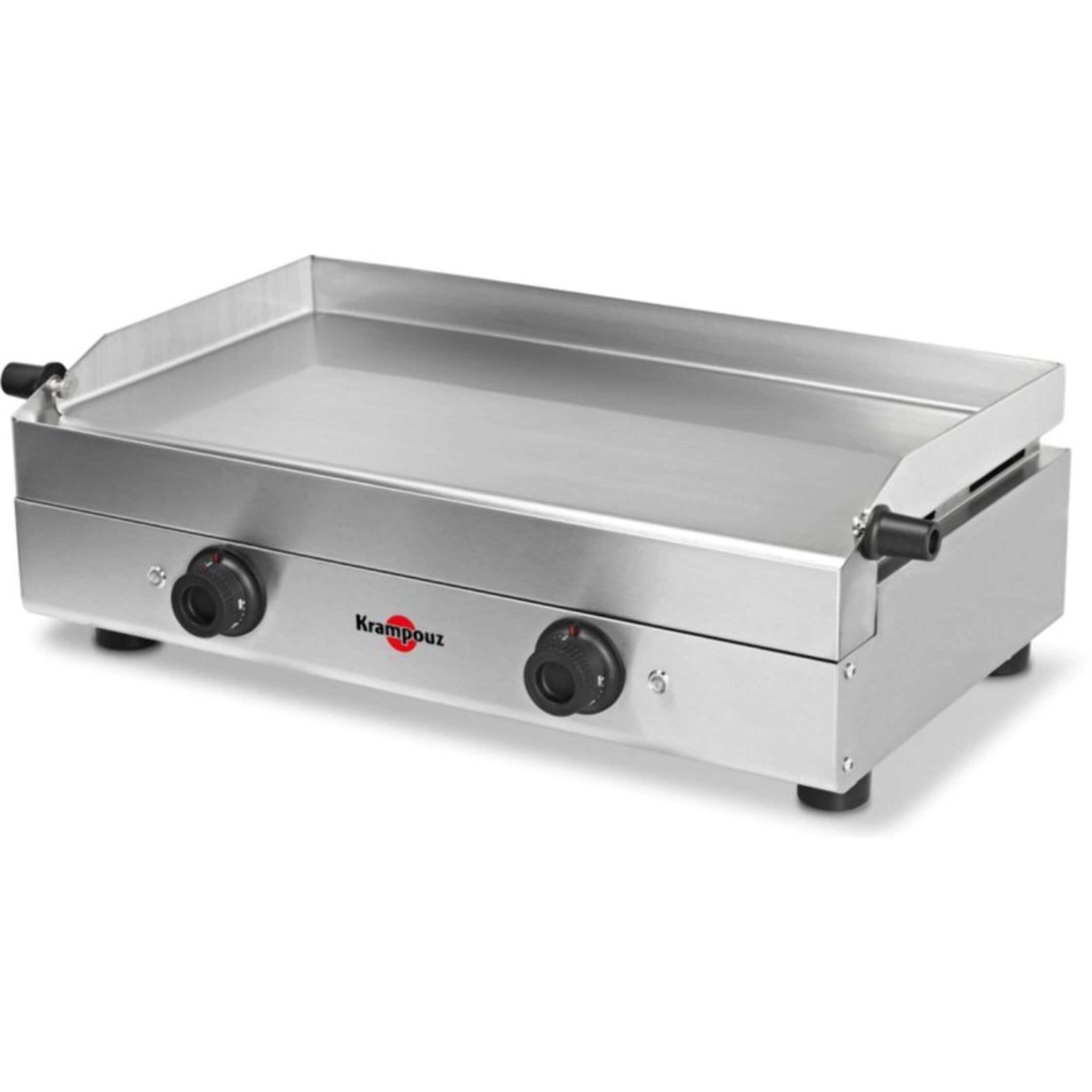 Plancha électrique KRAMPOUZ Saveur inox 2 brûleurs à poser, 64x34 cm