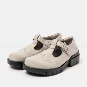 Zapatos 1834 NAPPA SHINNY CINDER-BLACK /OXFORD color Cinder-black