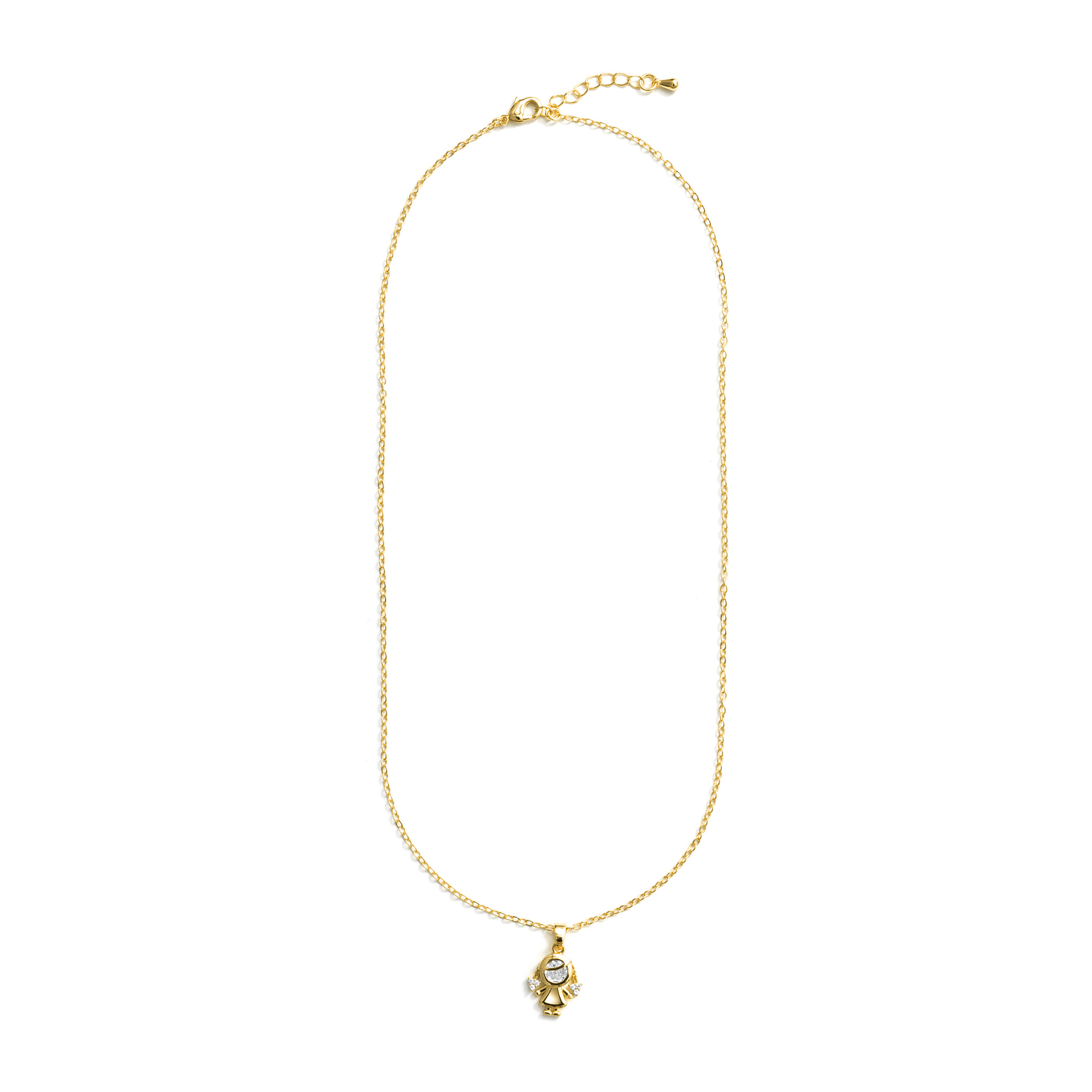 Collar Girl acabado oro amarillo 18k