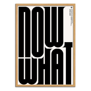 Affiche - Now what - Posterlad