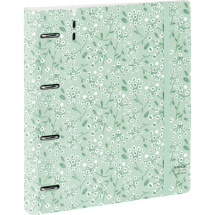 Carpeblock pp foam 4 ani 35mm c/recambio safta "light green flowers"