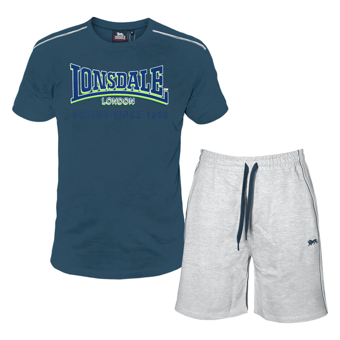 Completo Set Uomo LONSDALE Cotone Corto