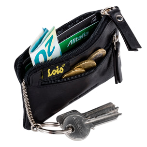 Monedero Piel Hombre Lois Eagle Negro