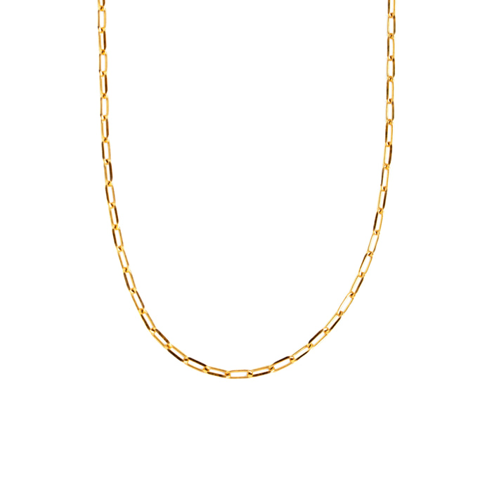 Collar Chic Acero Baño Oro