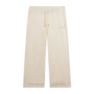 Pantaloni Sportivi Cropped con gamba Wide Leg e strass