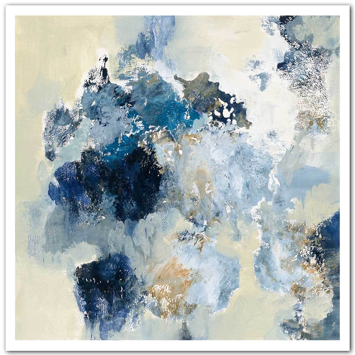 Affiche Indigo bleu Affiche seule