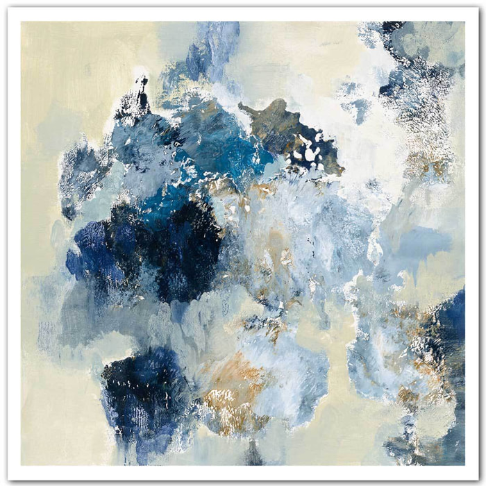 Affiche Indigo bleu Affiche seule