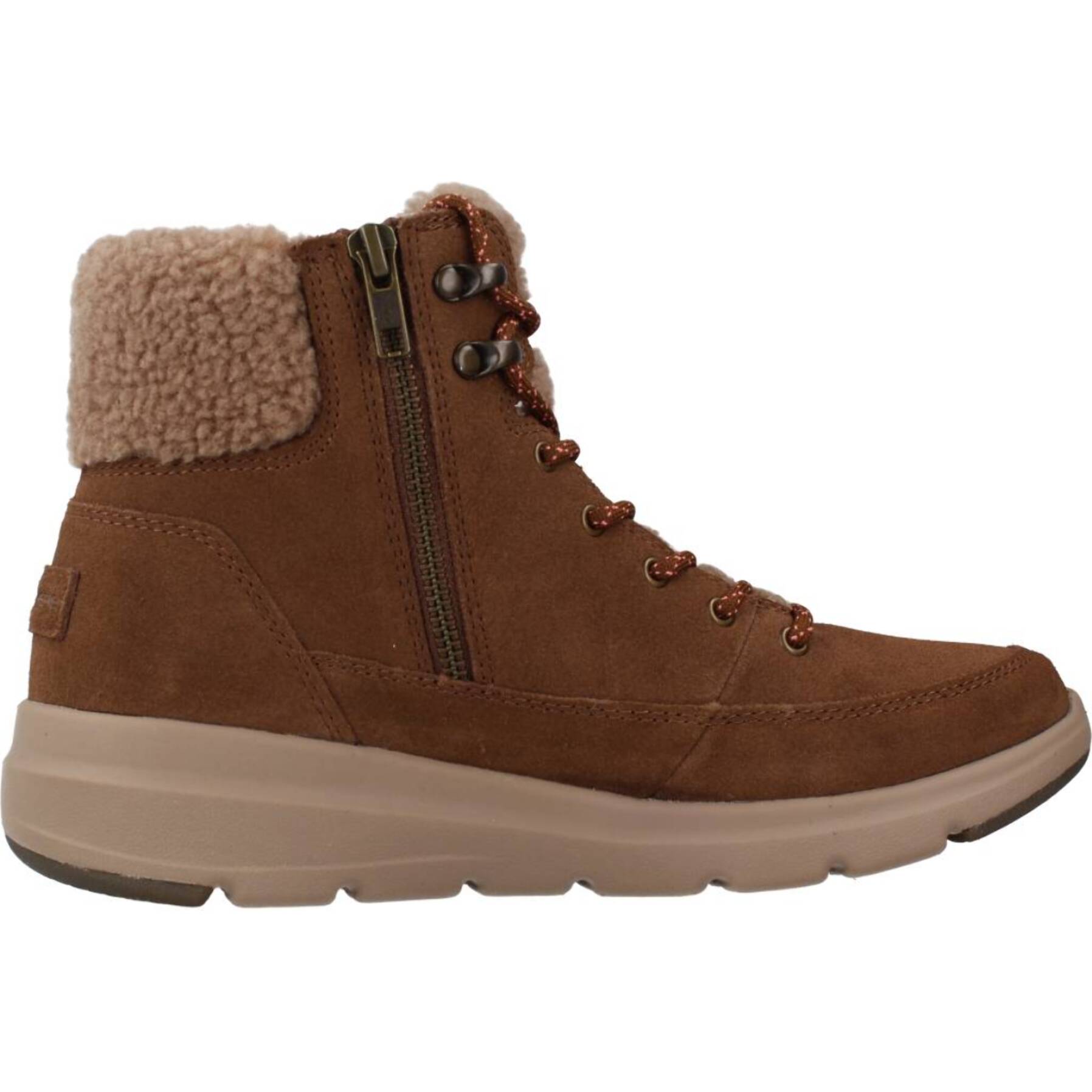 Botines Mujer de la marca SKECHERS  modelo GLACIAL ULTRA - WOODLANDS Brown