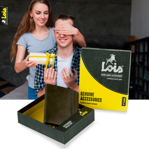 Cartera Hombre Piel Lois Eagle Marron