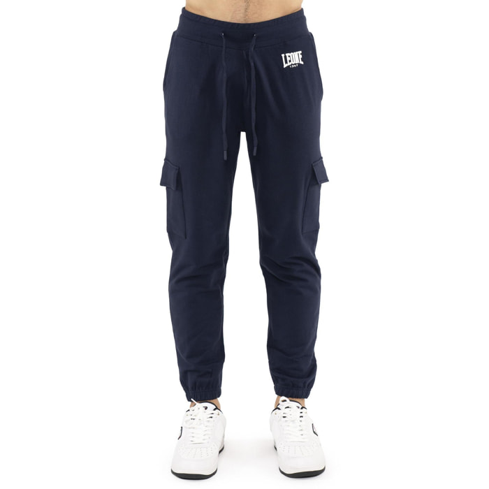 Pantalone cargo da uomo con logo piccolo "Basic"