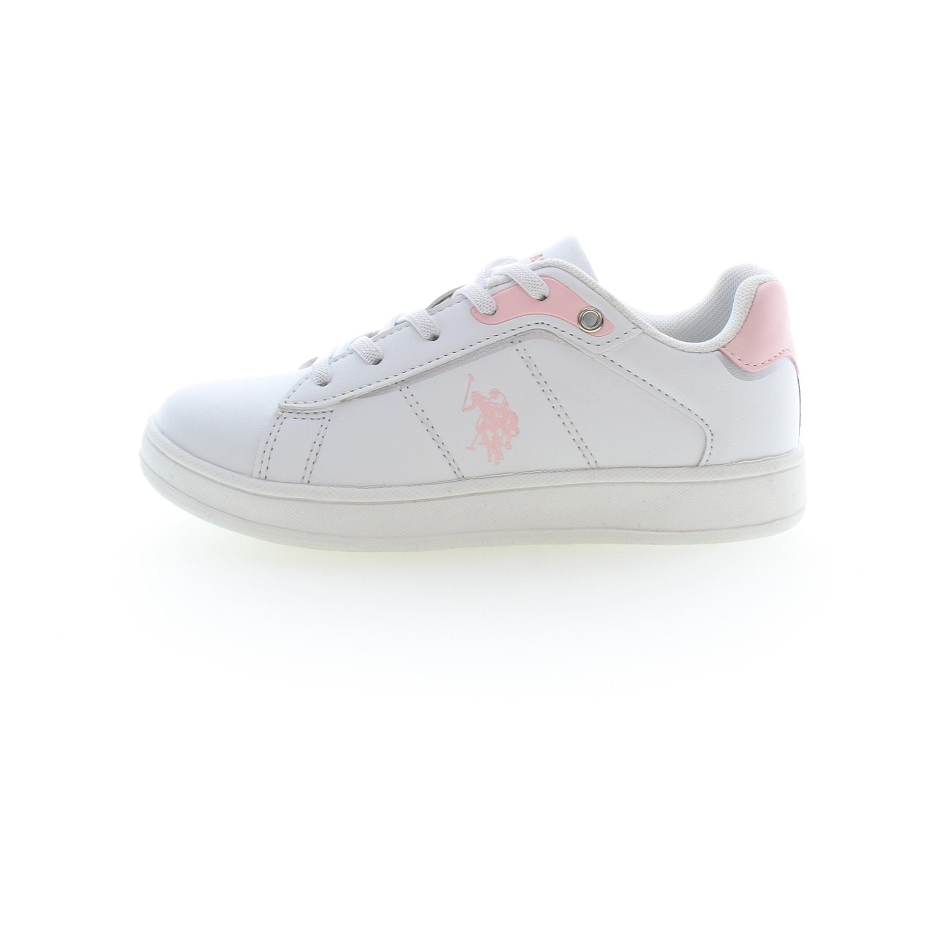 Sneakers U.S. Polo Assn White-Pink